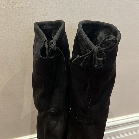 Over the knee suede boots - Picture 4 of 6